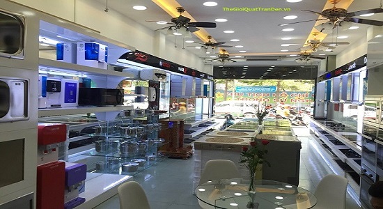 Địa chỉ Showroom Thế giới quạt trần đèn tại Hồ Chí Minh