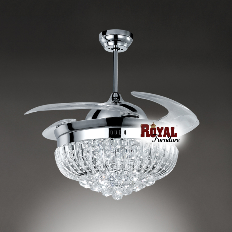 Quạt Trần Đèn Trang Trí Royal 9065 (Diamond)